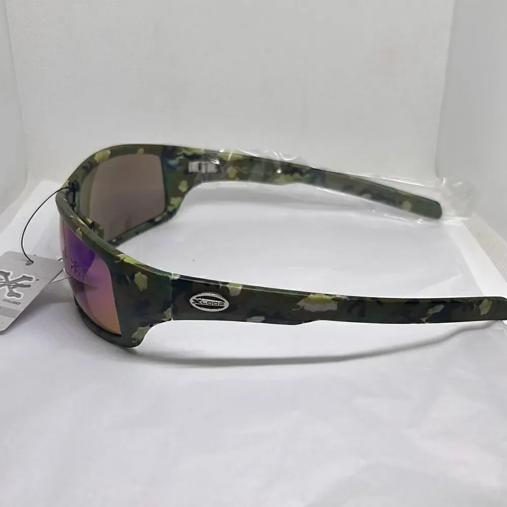 X-Loop Camouflage Mirrored Mens Sunglasses